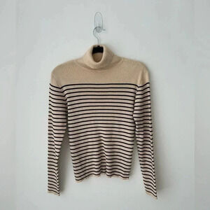Vintage gap stripes turtleneck sweater